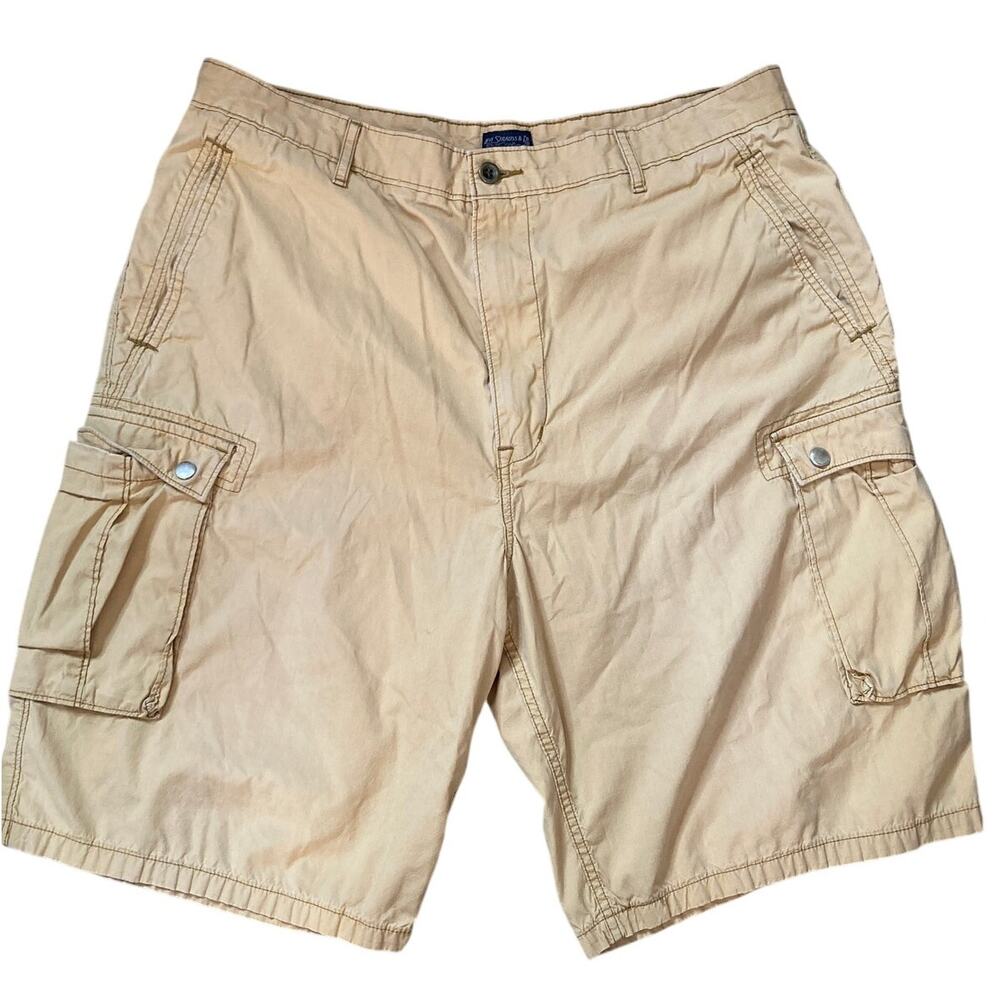 Levi’s Cargo Shorts Men’s 38 Tan Khaki Utility Pocket Casual Hiking Work Shorts - Picture 9 of 10